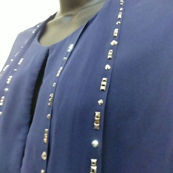 3.1 Phillip Lim Silk Jeweled  Sleeveless Top - Picture 2 of 8